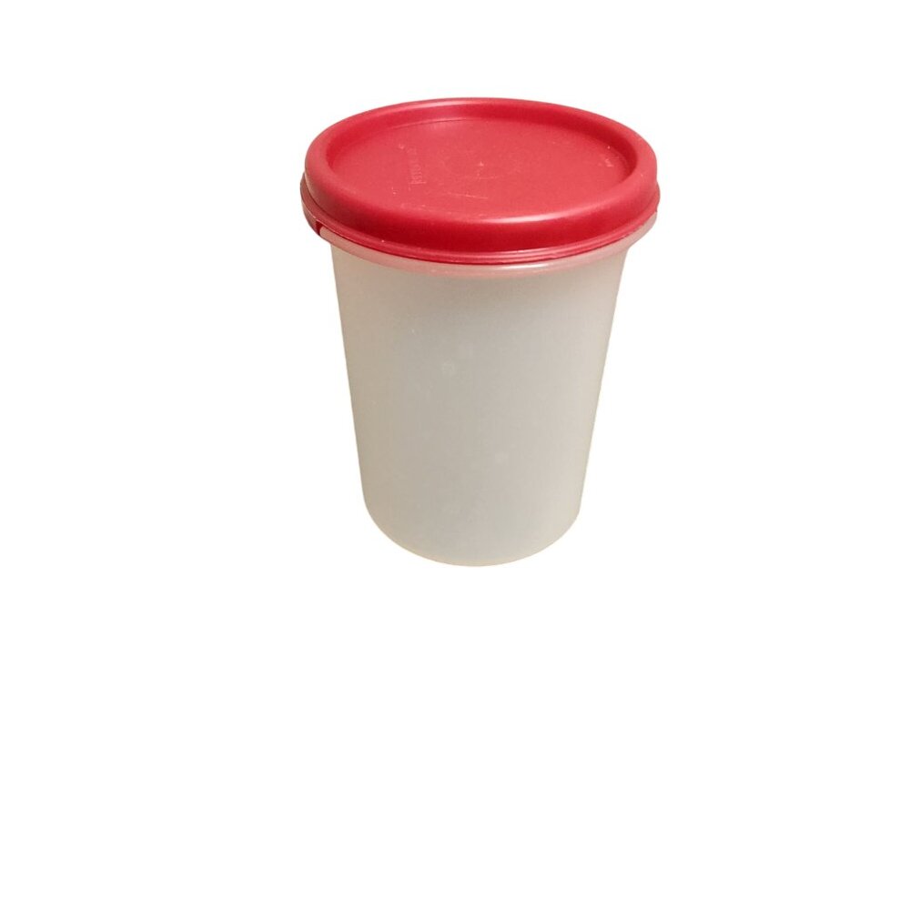 Tupperware Modular Mate Round #2 red seal